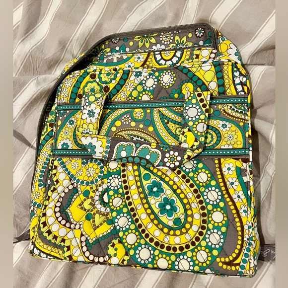 Vera Bradley retired pattern Lemon Parfait 9 piece set - Picture 7 of 13